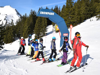 Intermediate Ski lessons for children in Westendorf, Austria