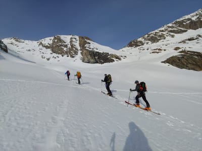 Curso de esquí de montaña en el Valle de Tena, Huesca