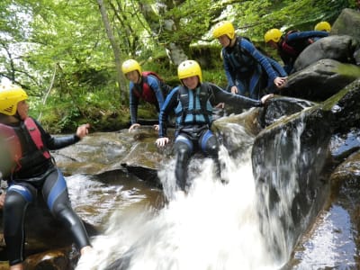 Keltneyburn Canyon, in der Nähe von Edinburgh