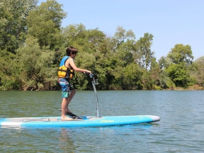 Location paddle stepper sur l'Argens à Fréjus