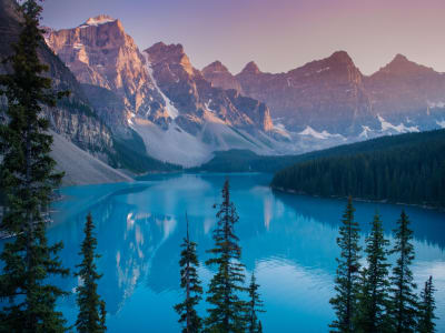 Visite guidée en bus du lac Moraine et du lac Louise depuis Banff