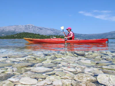 Excursion en kayak de mer sur Korčula