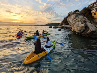 Excursión en kayak al atardecer desde Stobreč, cerca de Split