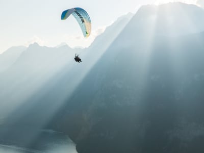 Tandem-Gleitschirmflug über den Königssee und den Watzmann, Berchtesgaden