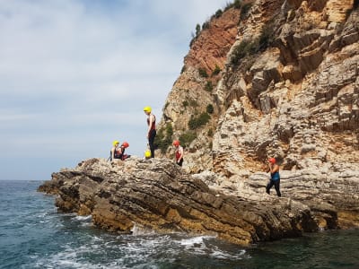 Coasteering in Petrovac, near Budva