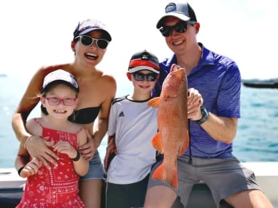 Group fishing trip around Singapore’s Southern Islands