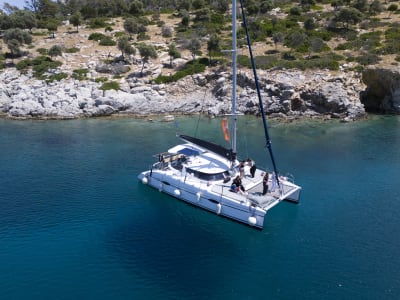 Catamaran Boat Cruise around Halkidiki, from Porto Carras Marina