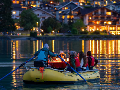 Cheese Fondue Rubber Boat Tour on Lake Brienz, Interlaken