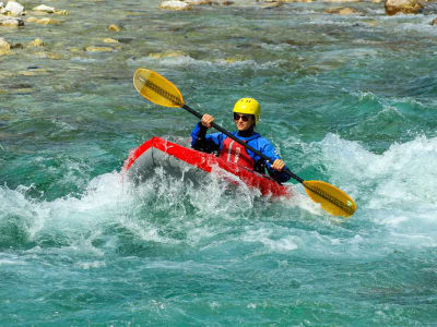 Excursion en kayak sur la Soča à Bovec