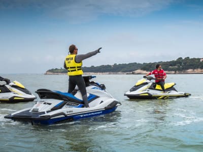 Excursión guiada en moto acuática en Royan, Charente Marítimo