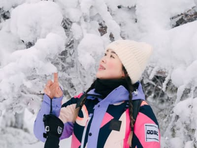 Excursión guiada de senderismo invernal en el Parque Nacional de Riisitunturi desde Rovaniemi 