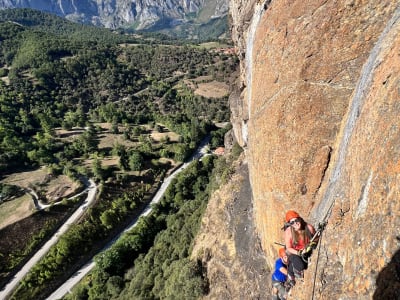 Vía Ferrata de Camaleño, cerca a Potes