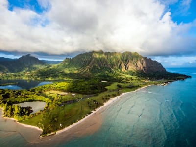 Excursion en hélicoptère à O'ahu au départ d'Honolulu