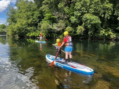 Private Canopy Tour, Kayaking, and Stand-Up Paddle or Cycling Experience in Bravães