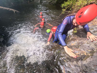  Descenso de barrancos en Moinho do Félix, São Miguel