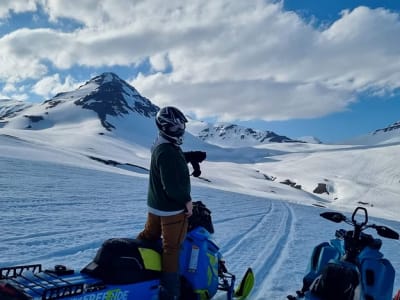 Adventurous Snowmobiling Tour from Akureyri