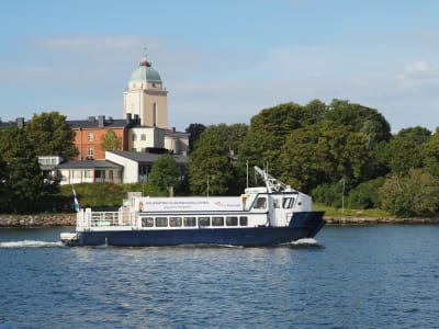 Excursion en bateau et visite guidée à pied de Helsinki à la forteresse de Suomenlinna