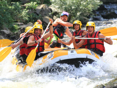 Descente en rafting sur l'Aude au départ d'Axat