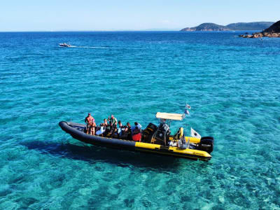 Half day boat trip from Porto-Vecchio, South Corsica