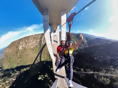  Zipline and SkyWalk across Bloukrans Bridge, South Africa