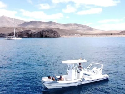 Promenade privée en hors-bord depuis Puerto del Carmen, Lanzarote