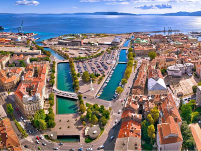 Rundflug über Rijeka
