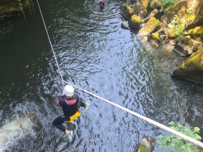 Schlucht der Gorges de l'Arcueil im Cantal