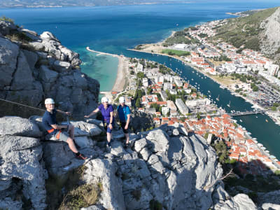 Fortica Klettersteig in Omiš