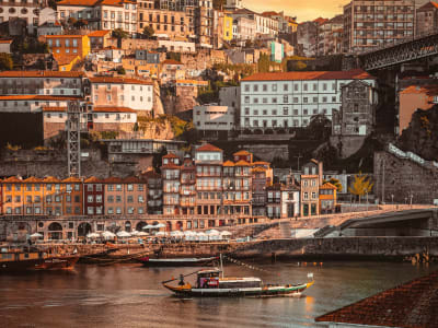 Traditional Rabelo Boat 6 Bridges Cruise in Porto, Portugal