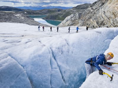 Blue Ice Hike on the Juklavass Glacier near Jondal