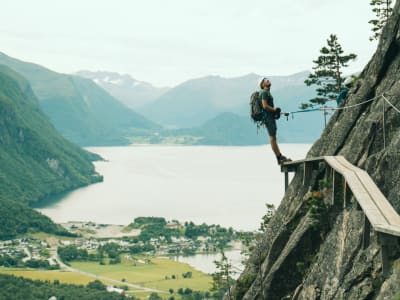 Beginner Guided Via Ferrata Course in Åndalsnes