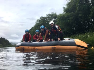 Rafting Safari on the River Oich near Fort William