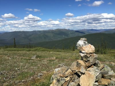 Guided hiking tour of Angel Rock, departing from Fairbanks, Alaska