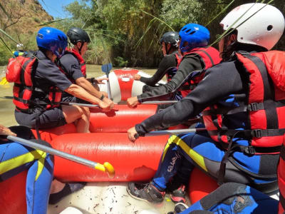 Découverte du rafting sur le Guadalquivir à Villa del Río, près de Cordoue