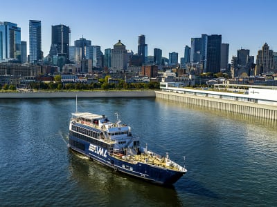 Croisière guidée en bateau sur le Saint-Laurent à Montréal