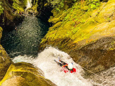 Descente du canyon de Langevin à Saint-Joseph, La Réunion