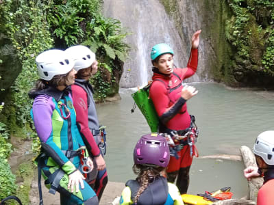 Nature Treasure Hunt in the Carmes Canyon near Grenoble