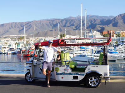 Tuk Tuk 'Volcán Secreto' Tour por la Costa Adeje, en Tenerife
