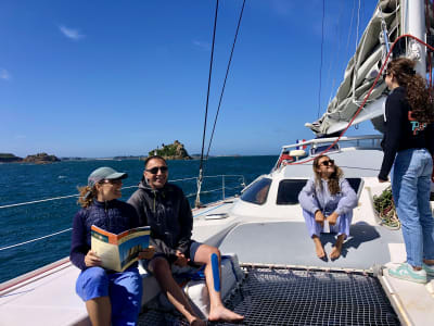 Excursión en catamarán por la bahía de Morlaix desde Roscoff