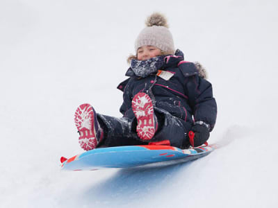 Descente en luge à Otter Lake, Ottawa-Gatineau