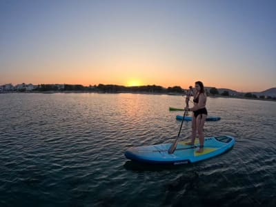 Geführte Stand Up Paddle Tour bei Sonnenuntergang in Kardamena, Kos