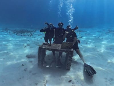 First Dive and Level 1 Course in Tahiti