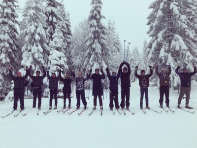 Initiation au ski de fond à Oslo, en Norvège  