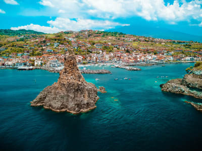 Boat Tour to the Cyclopean Isles from Aci Castello, Sicily