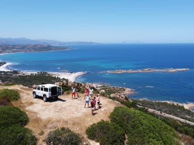 Guided Jeep Tour from Orosei to Oasi Biderosa and Capo Comino, Sardinia