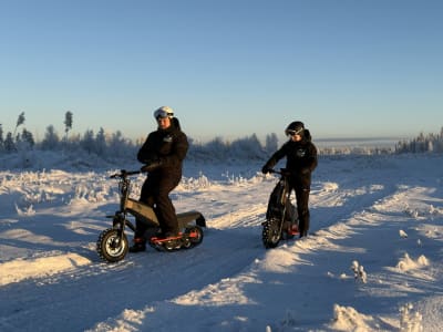 Besuch einer Rentierfarm mit Fahrt mit dem Snow Scooter ab Rovaniemi