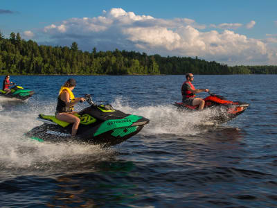 Jet Ski Rental at Lac-des-Plages in the Outaouais, near Mont-Tremblant