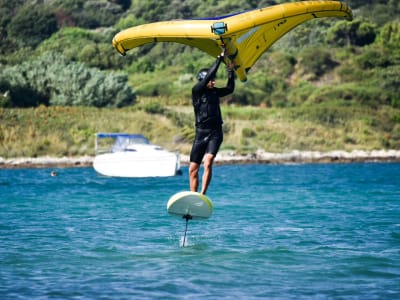 Entdecken Sie Wing Foiling am Kap Kamenjak