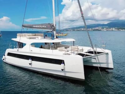 Katamaranausflug in Südkorsika ab Santa Giulia