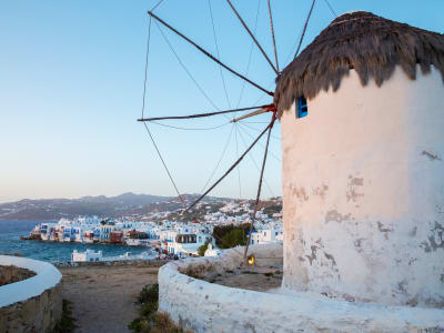 Ganztägige Bootsfahrt nach Mykonos ab Athen